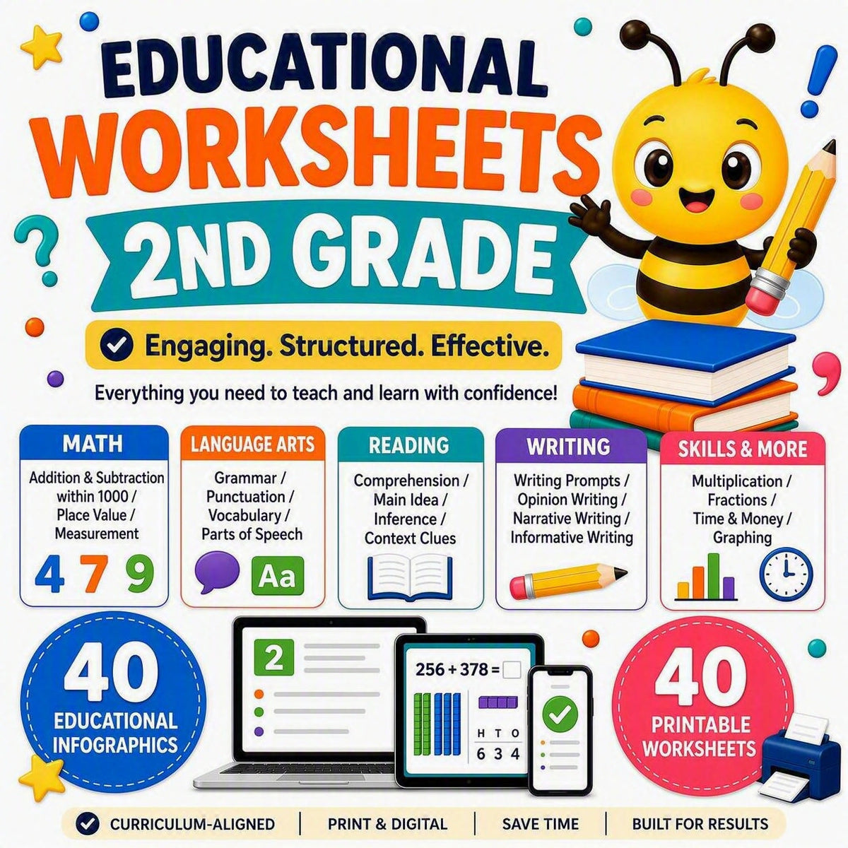 2nd Grade Worksheets