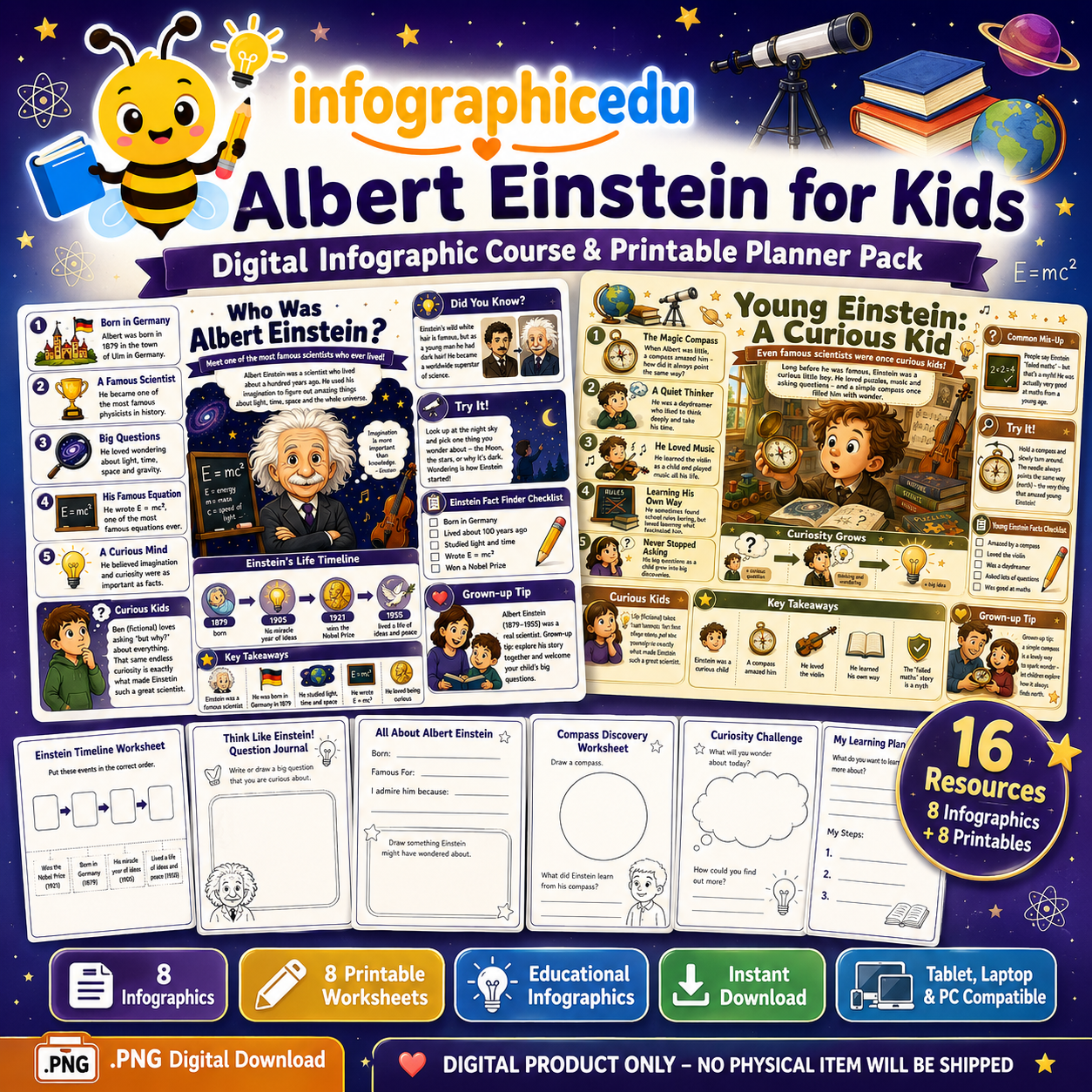 Great Scientists for Kids collection cover