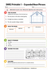 Grade 2 Sentence Writing Worksheets – Kids Digital Course & Printable Worksheets