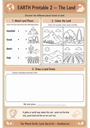 The Land worksheet