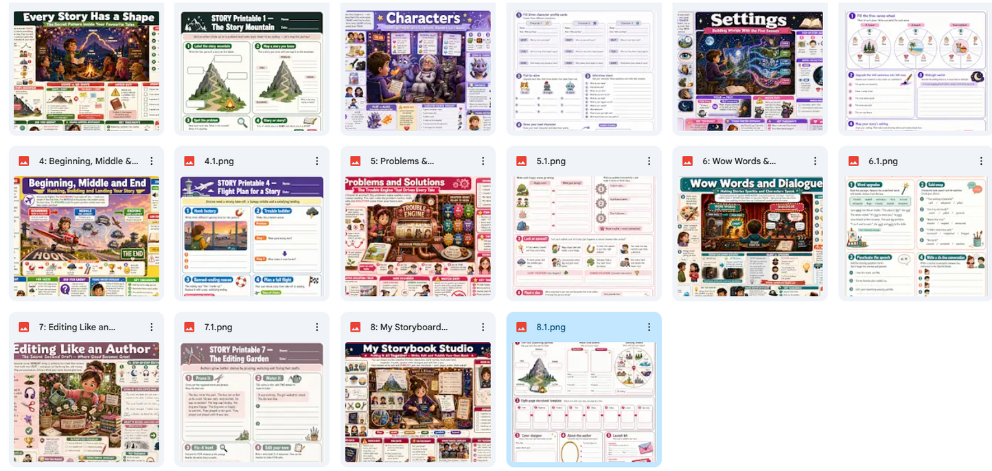 Grid of various app screenshots on a white background