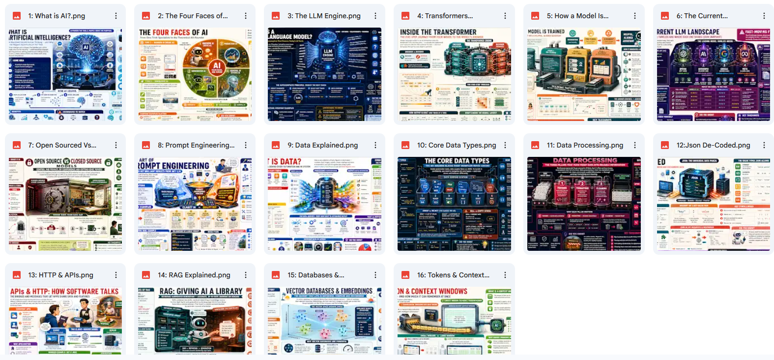 Grid of various webpage screenshots with different layouts and designs.