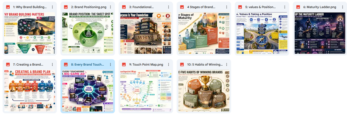 Brand Strategy Masterclass: Visual Frameworks for Building, Positioning & Growing Winning Brands