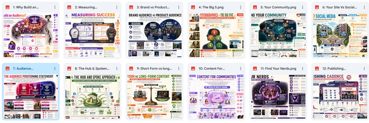 Grid of various website screenshots with different layouts and designs.