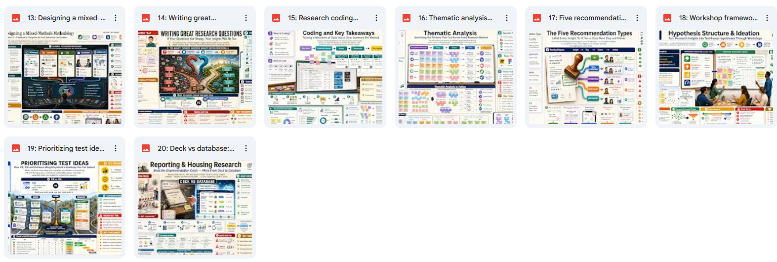 Grid of various software interface screenshots on a white background