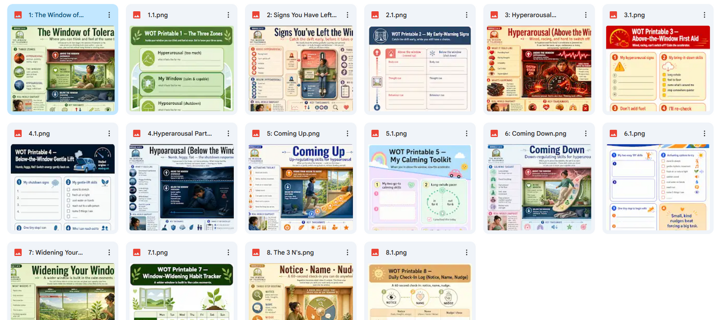 Grid of various web page screenshots with different layouts and designs.