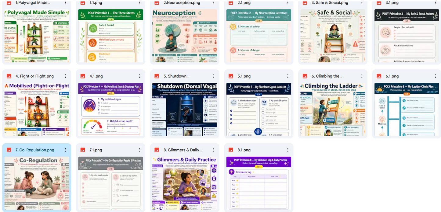 Grid of various webpage screenshots on a white background
